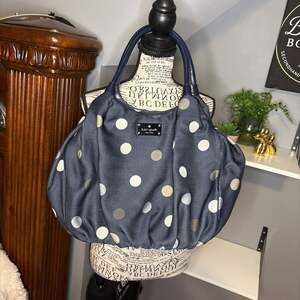 Kate Spade hobo bag with storybook lining